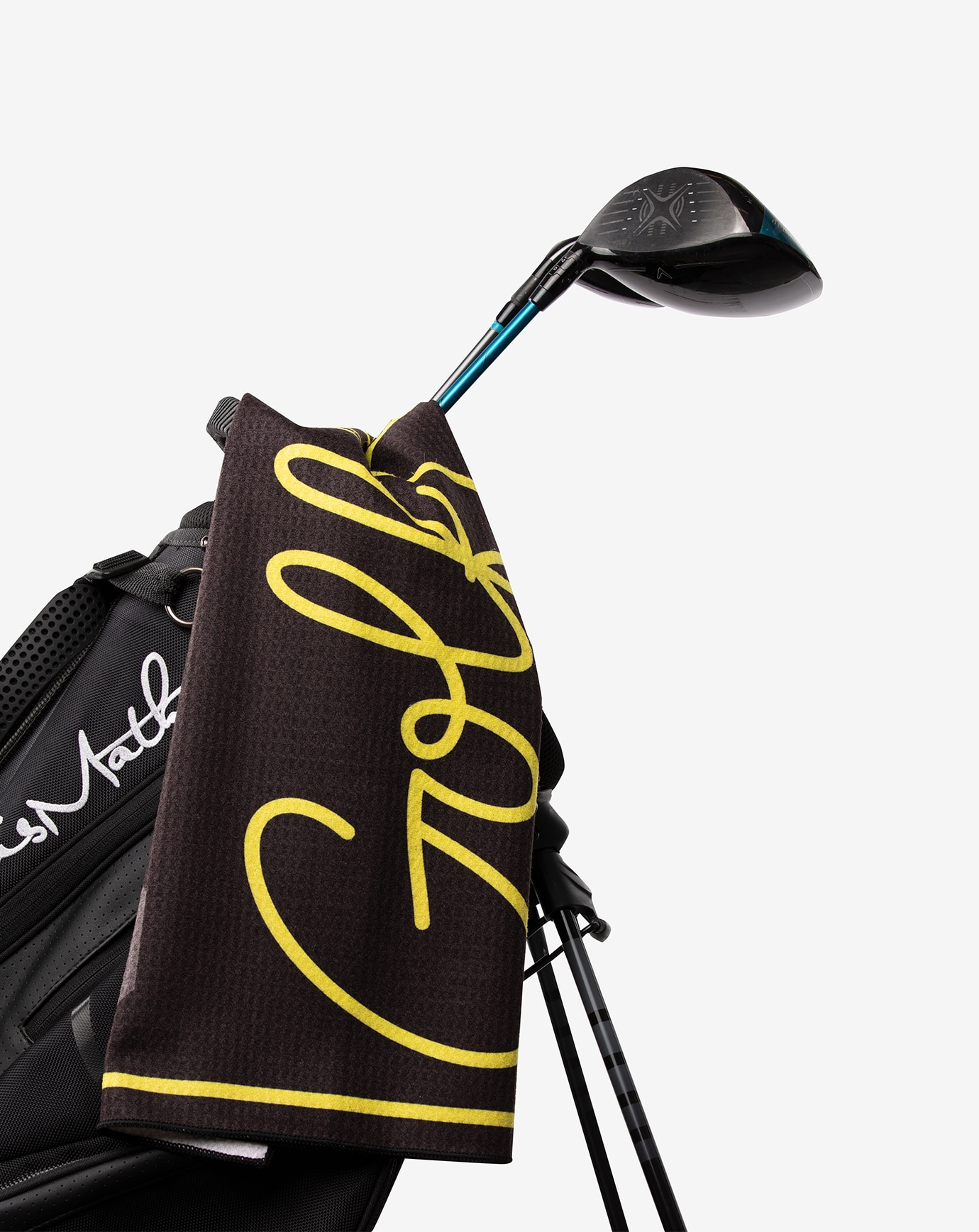 CUATER HOLD THE MUSTARD GOLF TOWEL 3