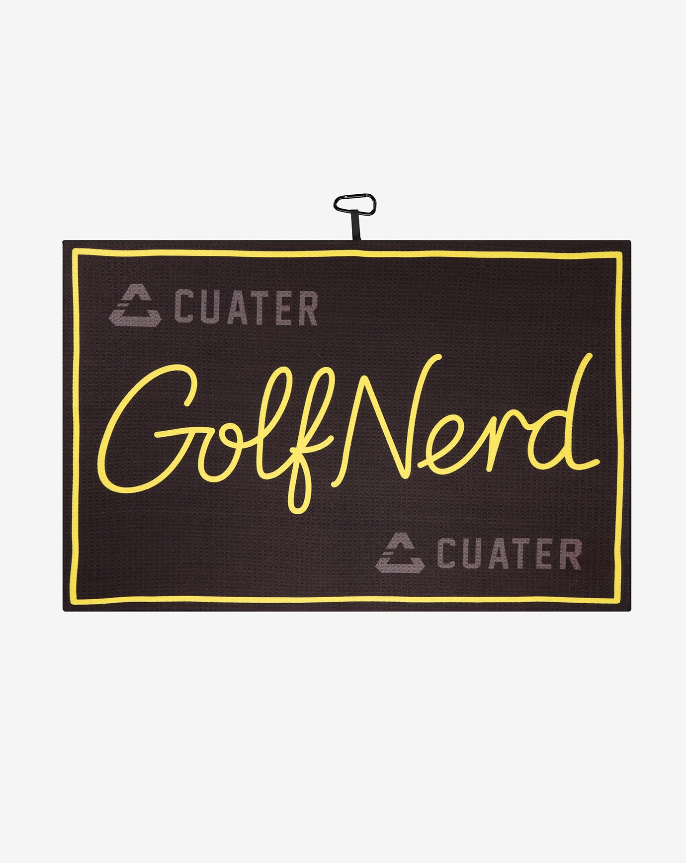 CUATER HOLD THE MUSTARD GOLF TOWEL 0