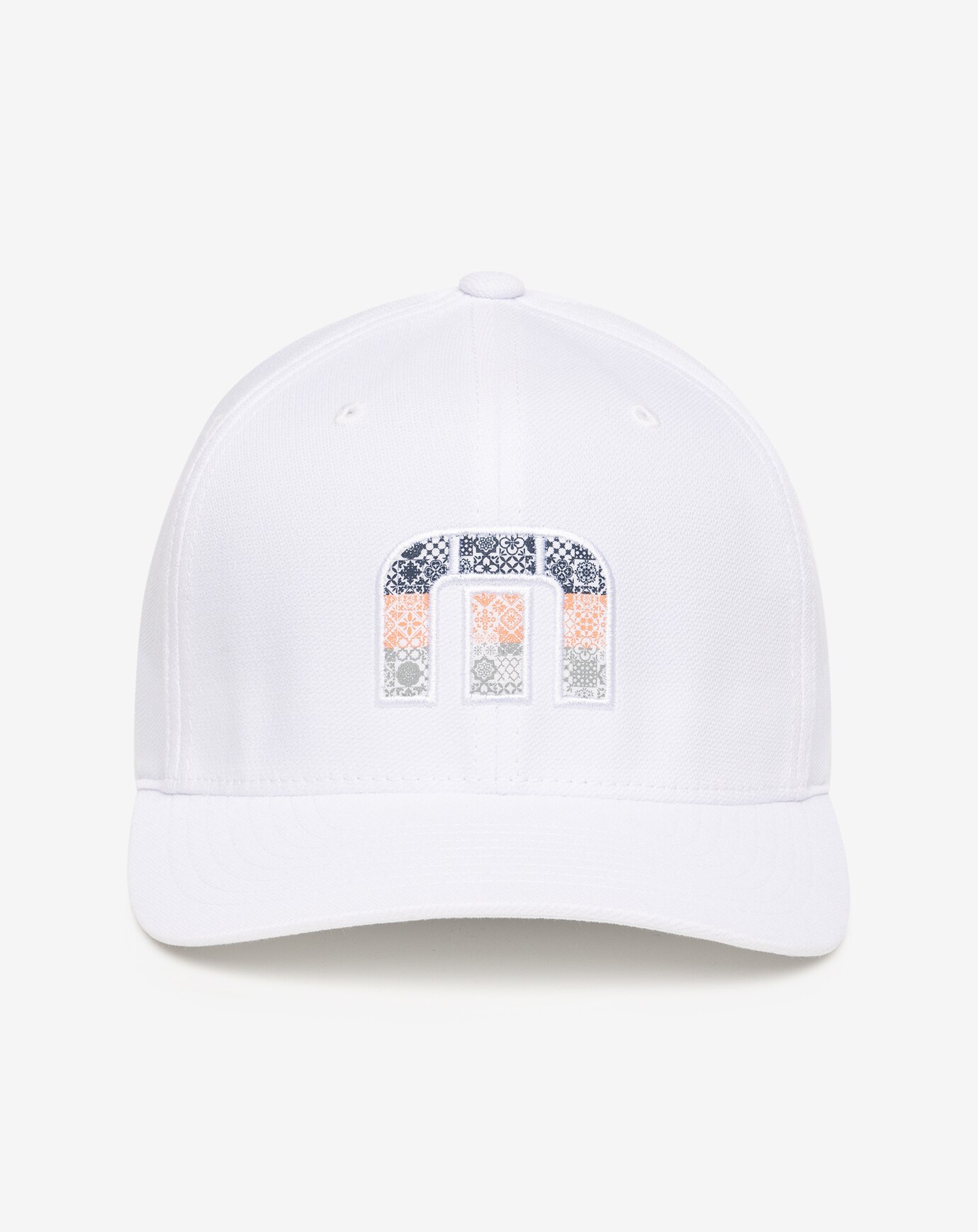 SWIM WITH DOLPHINS FITTED HAT_1MY233_1WHT_