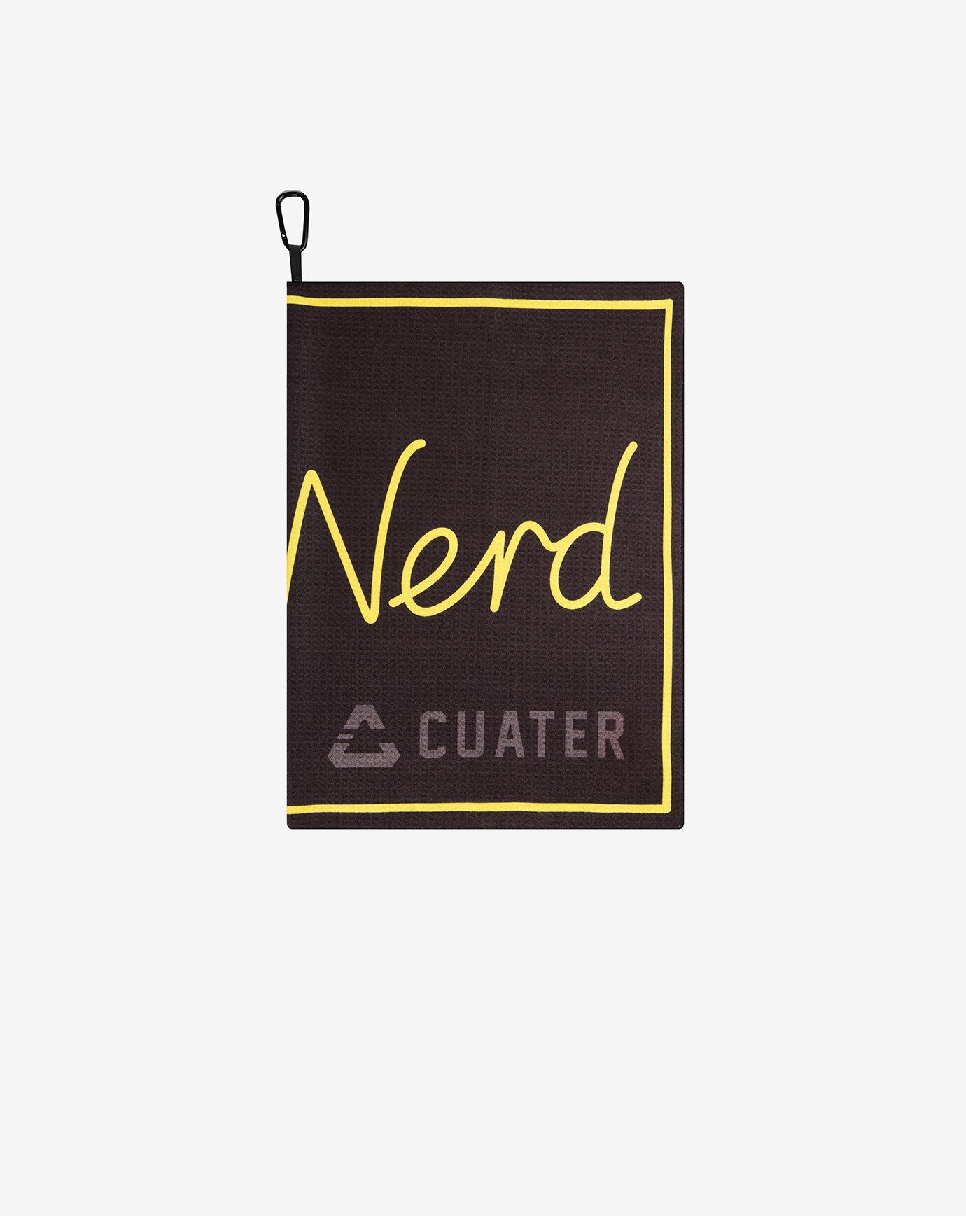 CUATER HOLD THE MUSTARD GOLF TOWEL 2