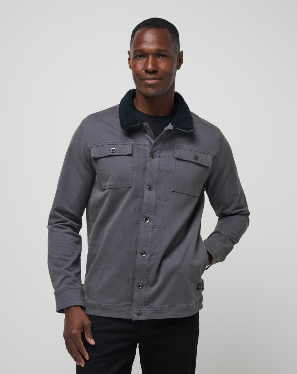 CLOUD DENIM SHERPA CITY JACKET 8