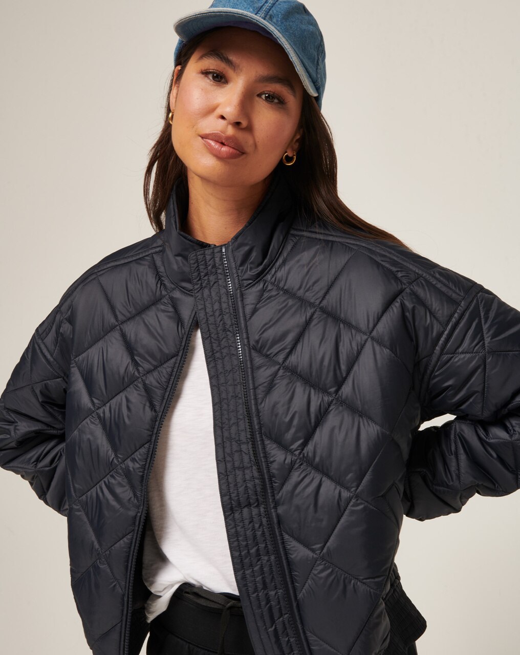 LIGHTS AT NIGHT QUILTED JACKET 4