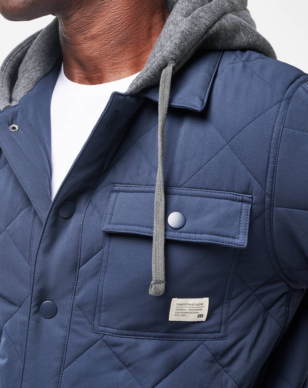 GREY WAVE QUILTED JACKET 3