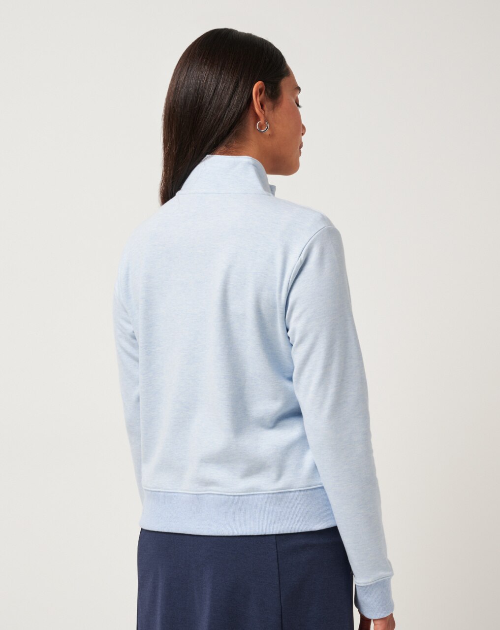 CLOUD FLEECE HALF ZIP 1