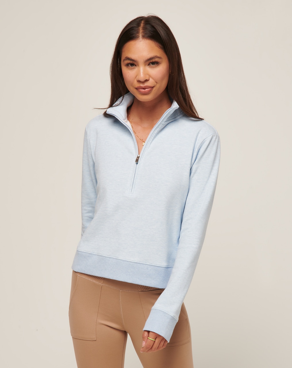 CLOUD FLEECE WOMENS HALF ZIP TM UK Site