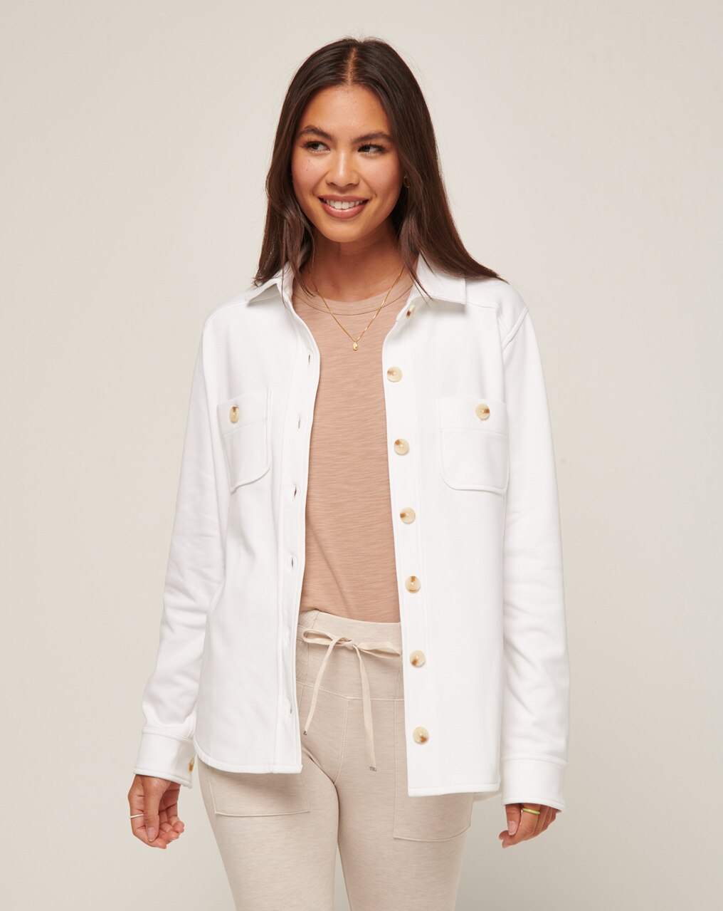 CLOUD FLEECE SHACKET 1
