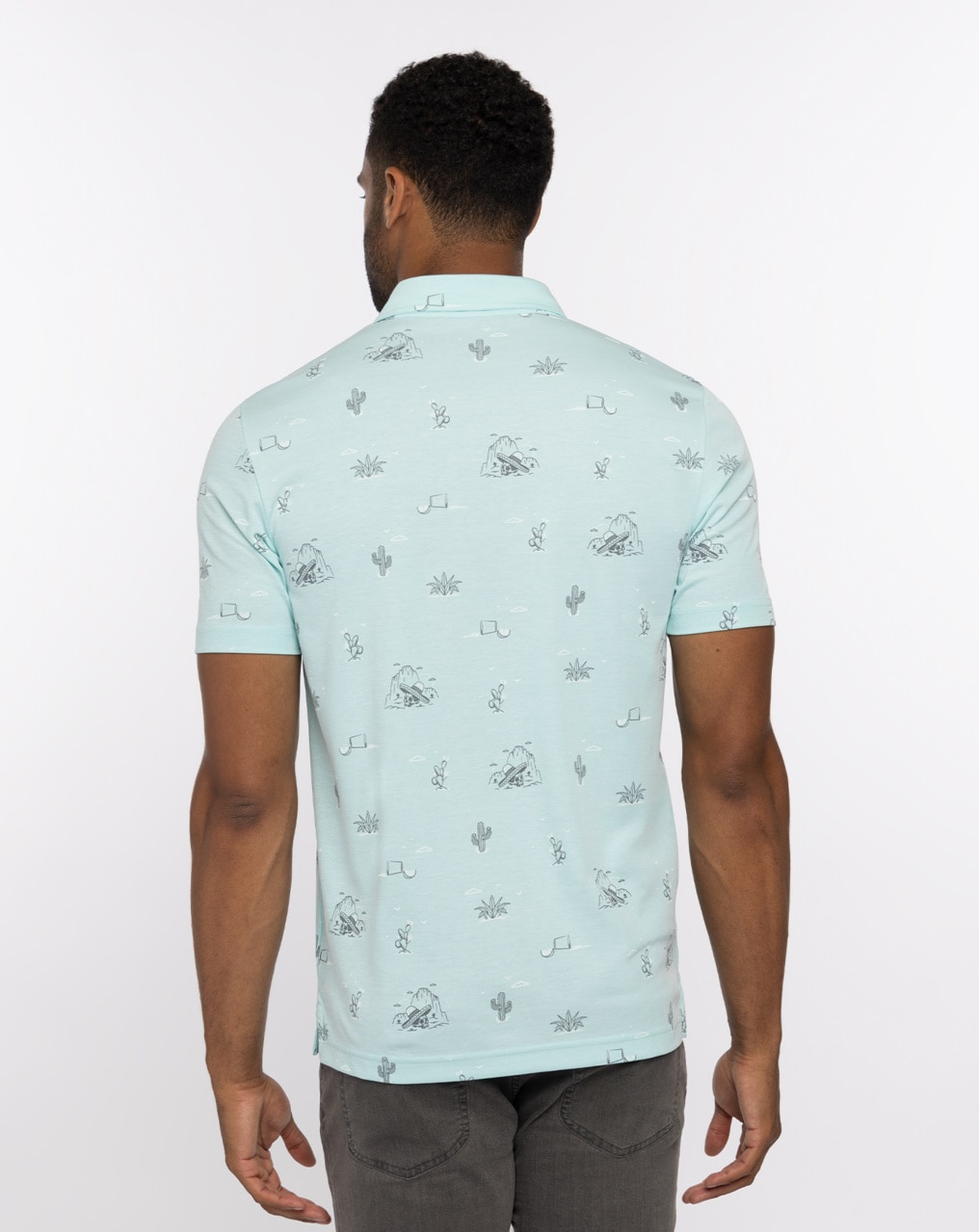 ALL THE TACOS AOP POLO SHIRT 1