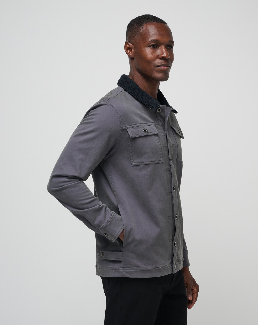 CLOUD DENIM SHERPA CITY JACKET 1