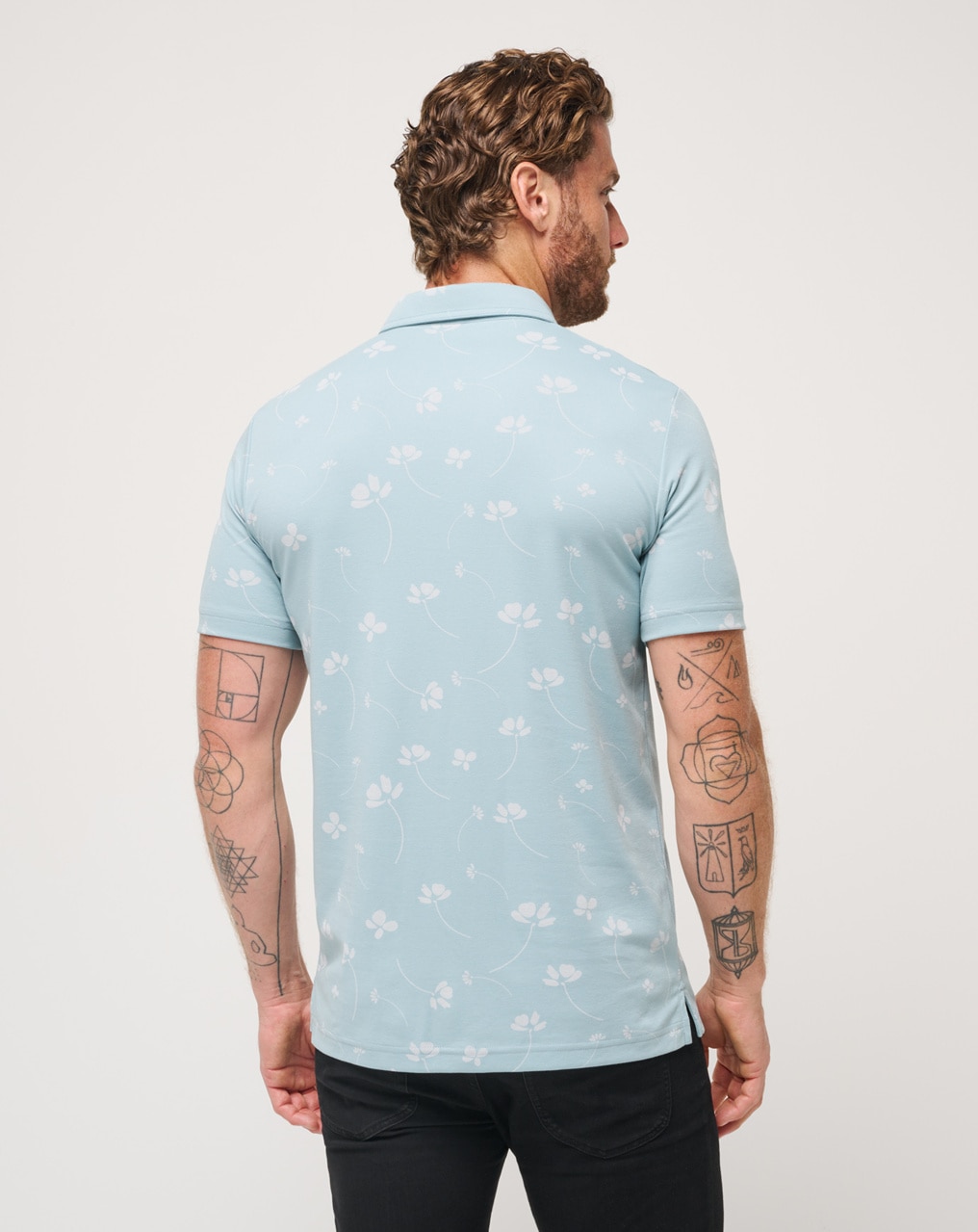 GOOD TIME FEELING AOP POLO SHIRT 2