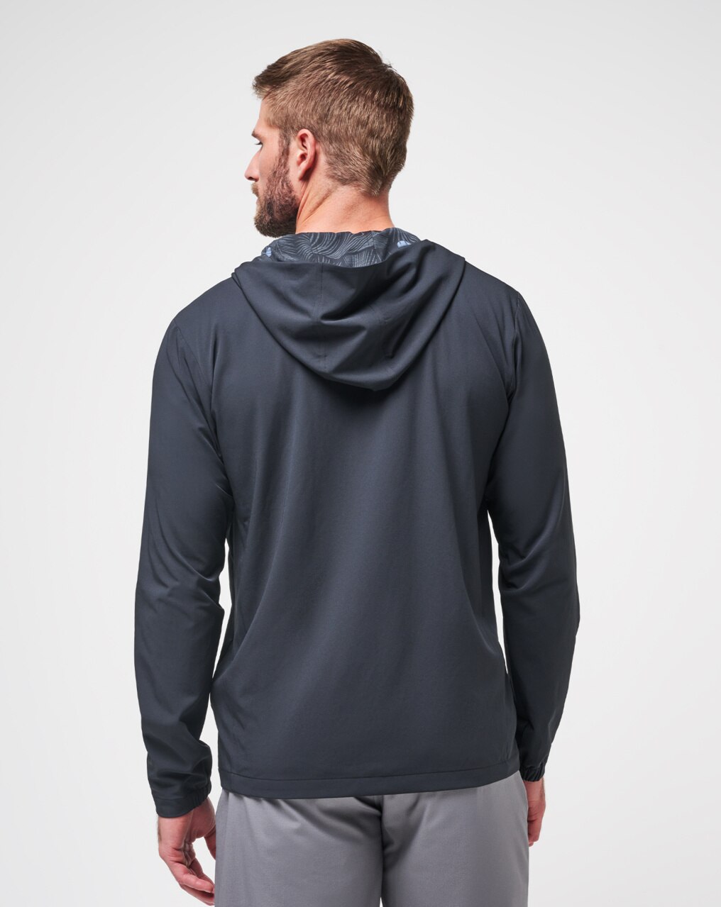 TECH HOODIE STRIPED FULL ZIP 2