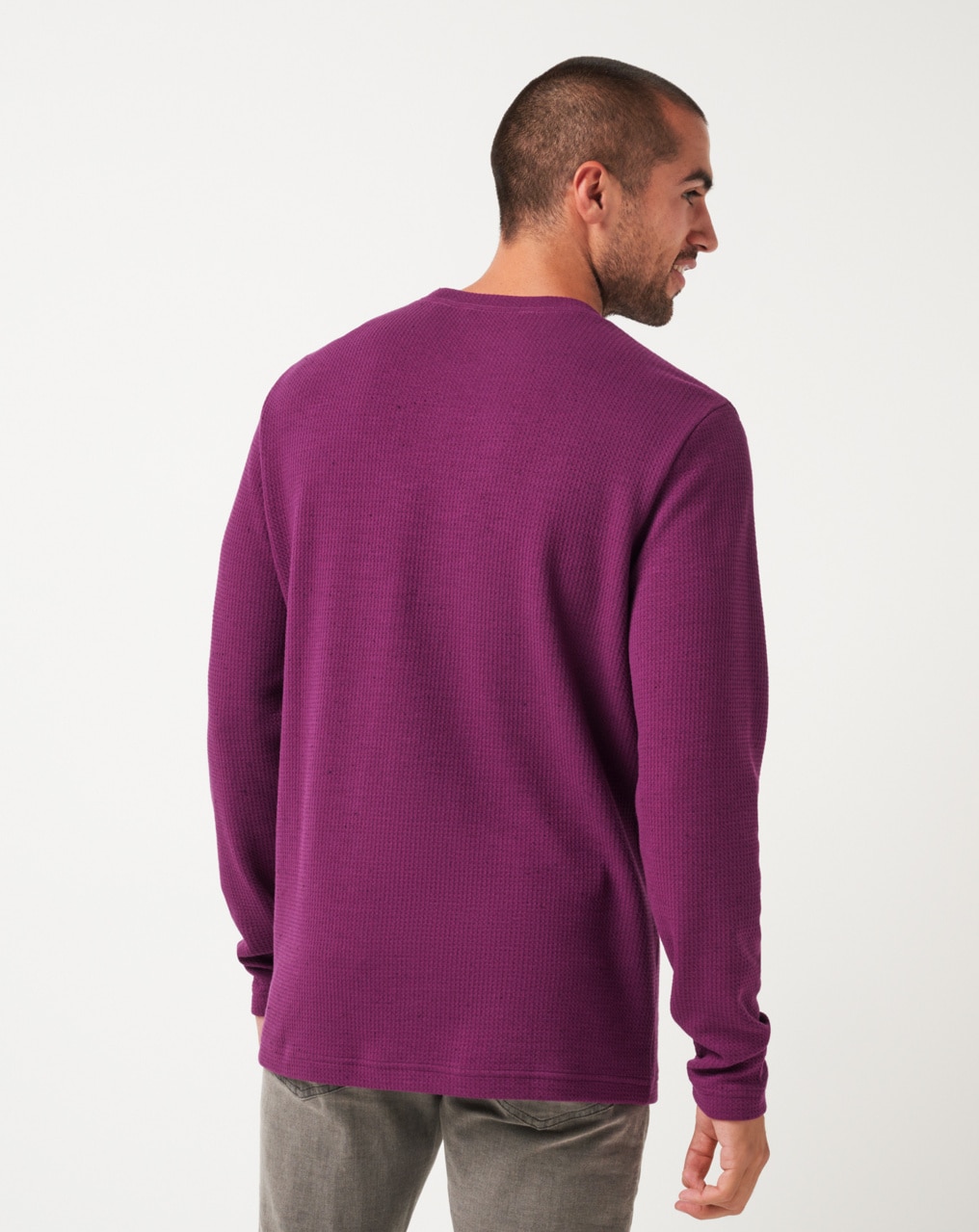 BURNLEY FC CLOUD WAFFLE CREWNECK JUMPER 2