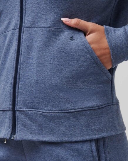 CLOUD FLEECE WOMENS FULL ZIP HOODIE Image Thumbnail 2