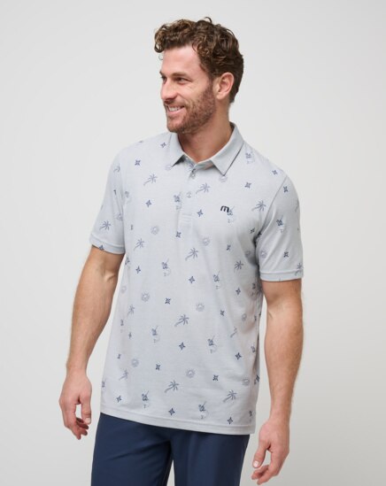 COVE DIVE AOP POLO SHIRT Image Thumbnail 0