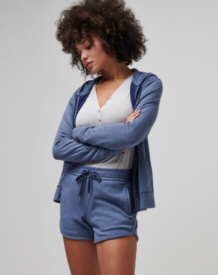 CLOUD FLEECE WOMENS FULL ZIP HOODIE Image Thumbnail 3