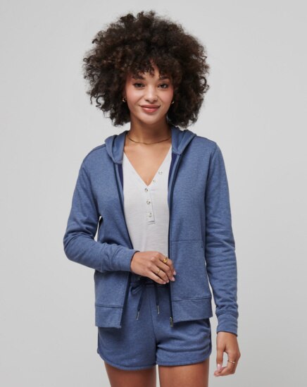 CLOUD FLEECE WOMENS FULL ZIP HOODIE Image Thumbnail 0