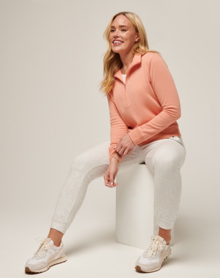 CLOUD FLEECE WOMENS HALF ZIP Image Thumbnail 2