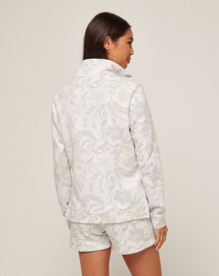 DAY ON THE BAY WOMENS CLOUD FLEECE HALF ZIP Image Thumbnail 3
