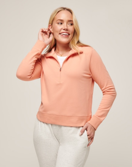 CLOUD FLEECE WOMENS HALF ZIP Image Thumbnail 4
