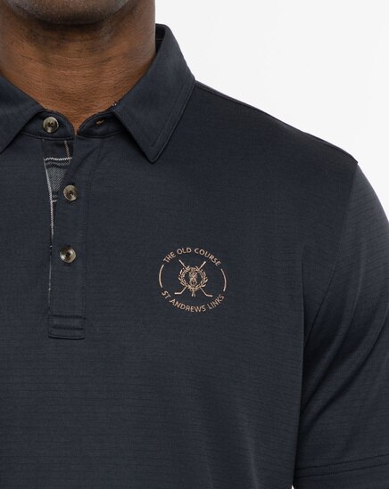 ST ANDREWS LINKS TARTAN TIME POLO Image Thumbnail 3
